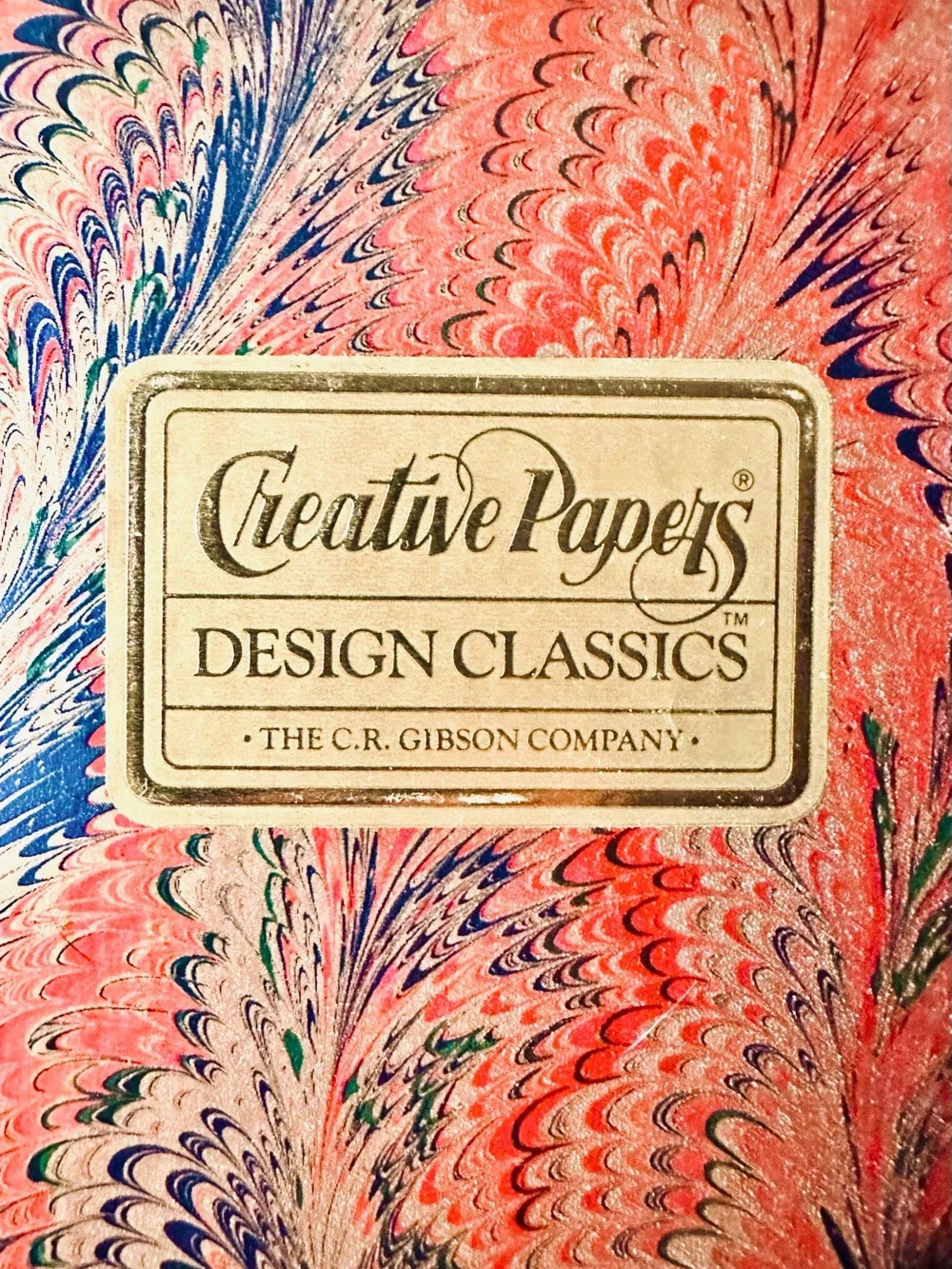 Hallmark stationery featuring